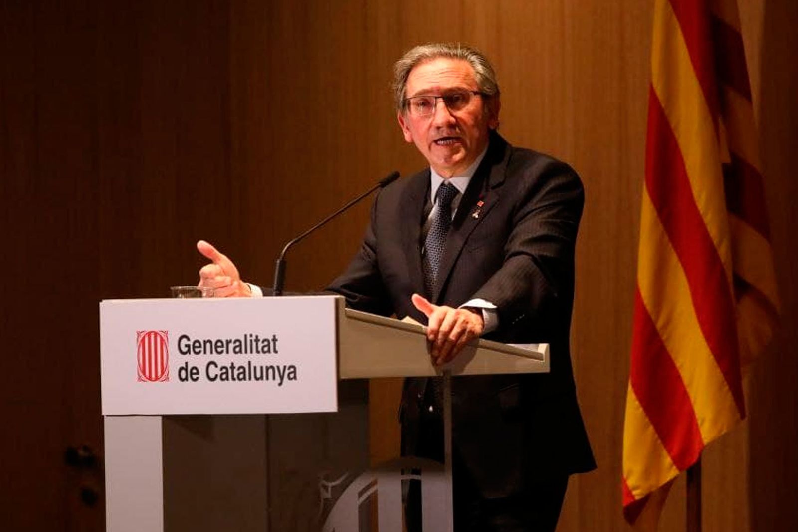 Jaume Giró, consejero de Economía y Hacienda de la Generalitat de Catalunya