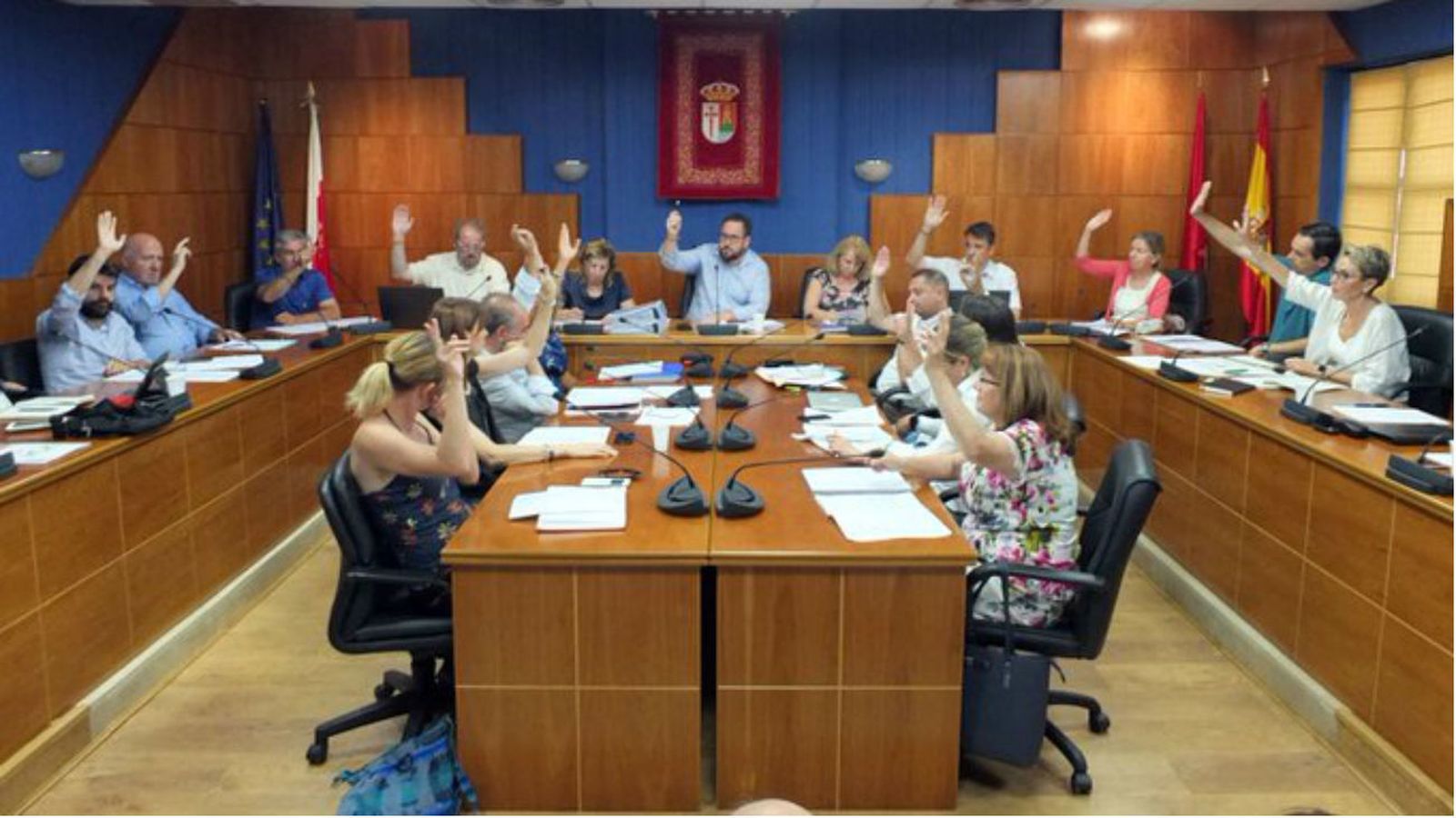 Pleno del Ayuntamiento de Paracuellos