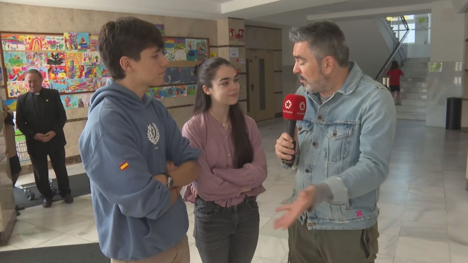 El colegio San Agustín de Madrid espera con emoción la visita del Papa León XIV