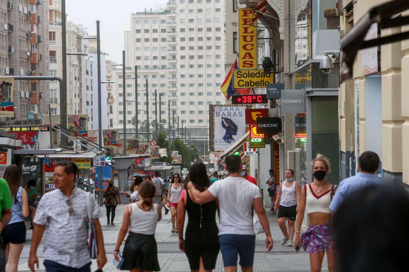 El calor da una tregua a Madrid este fin de semana