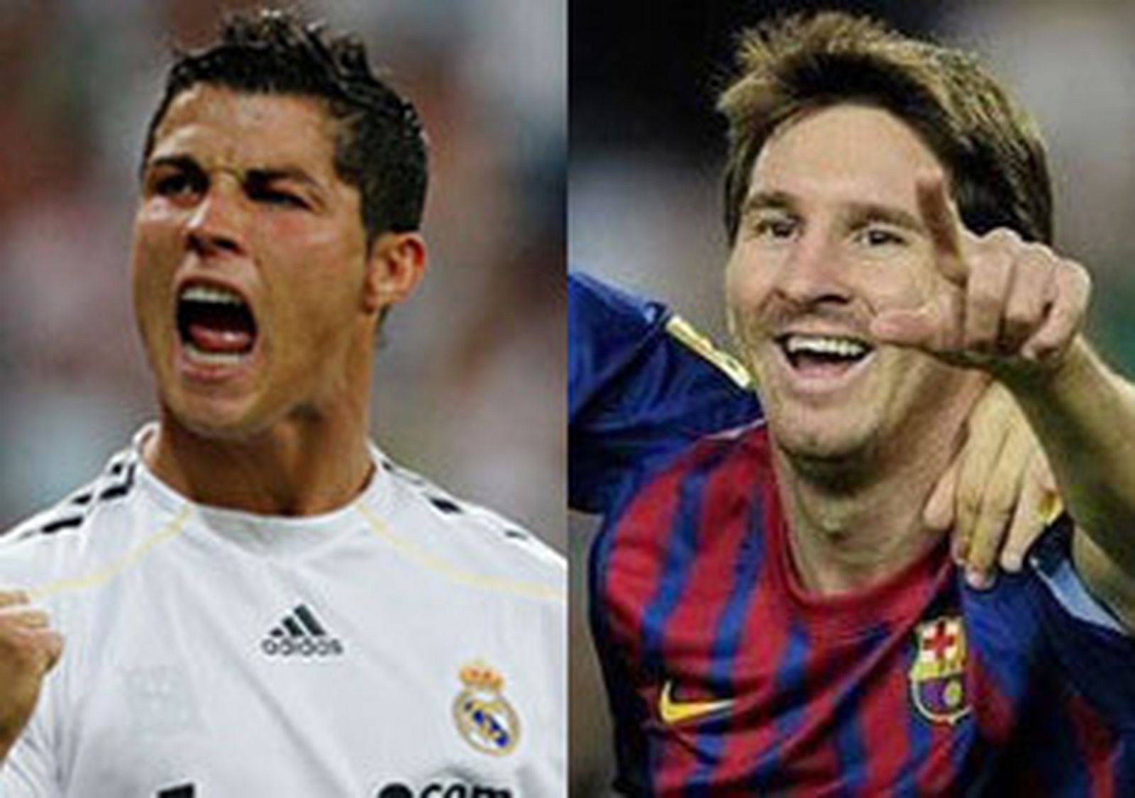 Cristiano Ronaldo y Lionel Messi