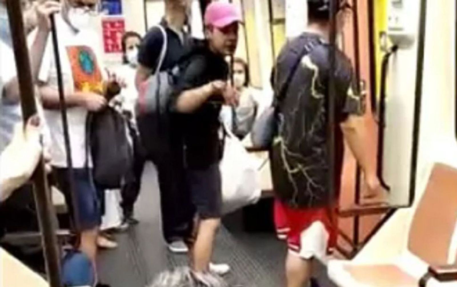 El individuo que agredió a un sanitario en el Metro de Madrid