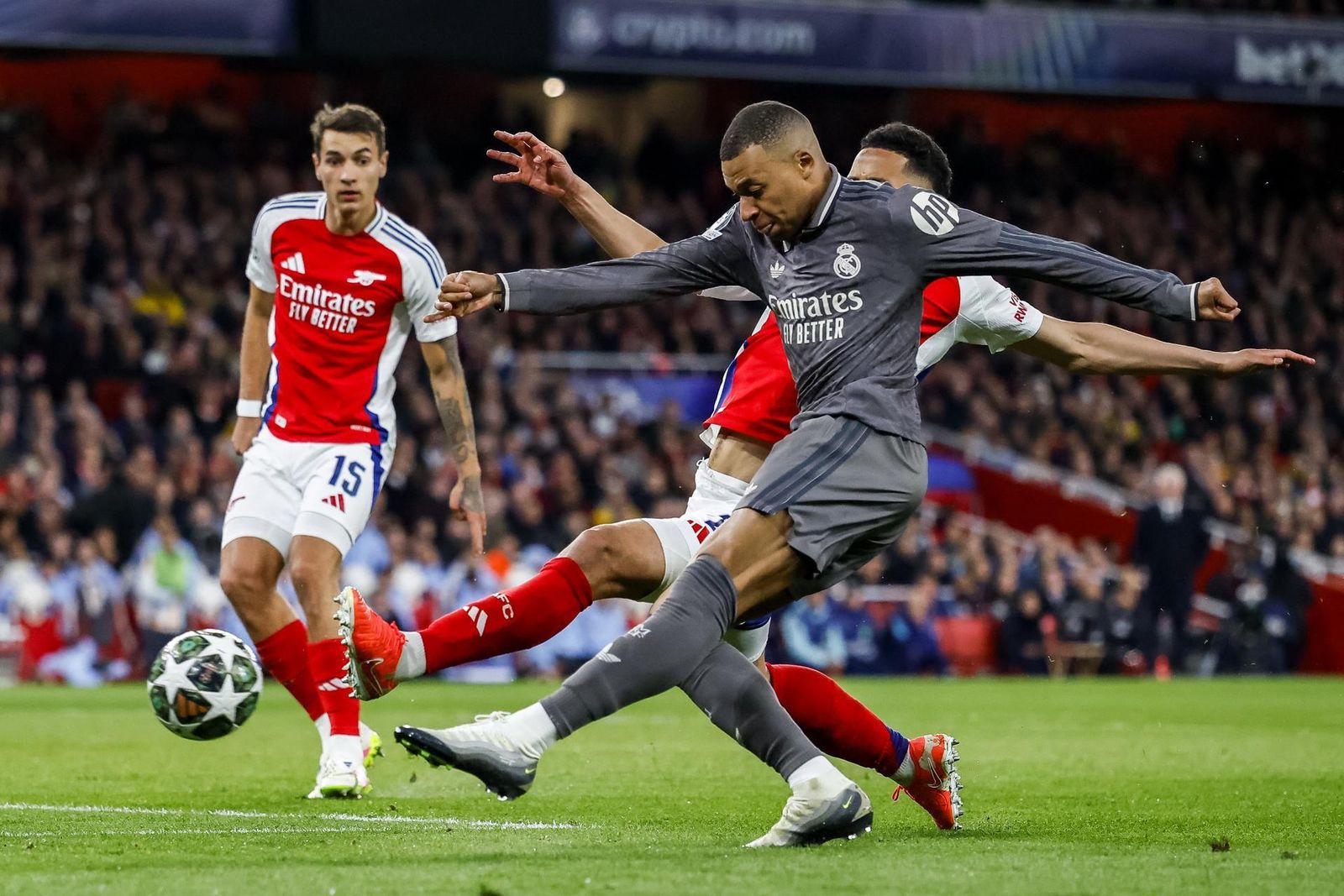 Mbappé ante el Arsenal