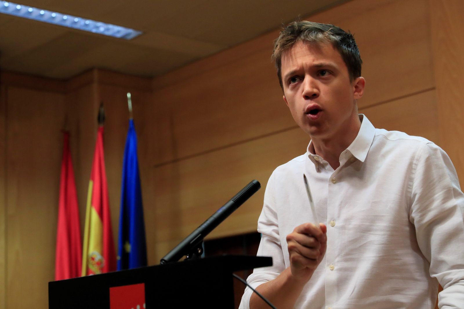 Errejón: "Por higiene democrática, esta investidura no debería producirse"
