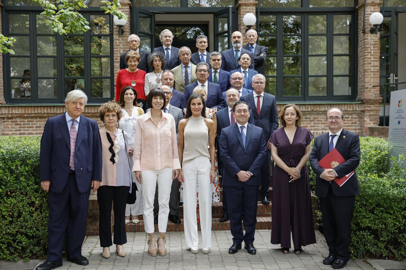 La reina Letizia preside la reunión del Patronato de la Residencia de Estudiantes