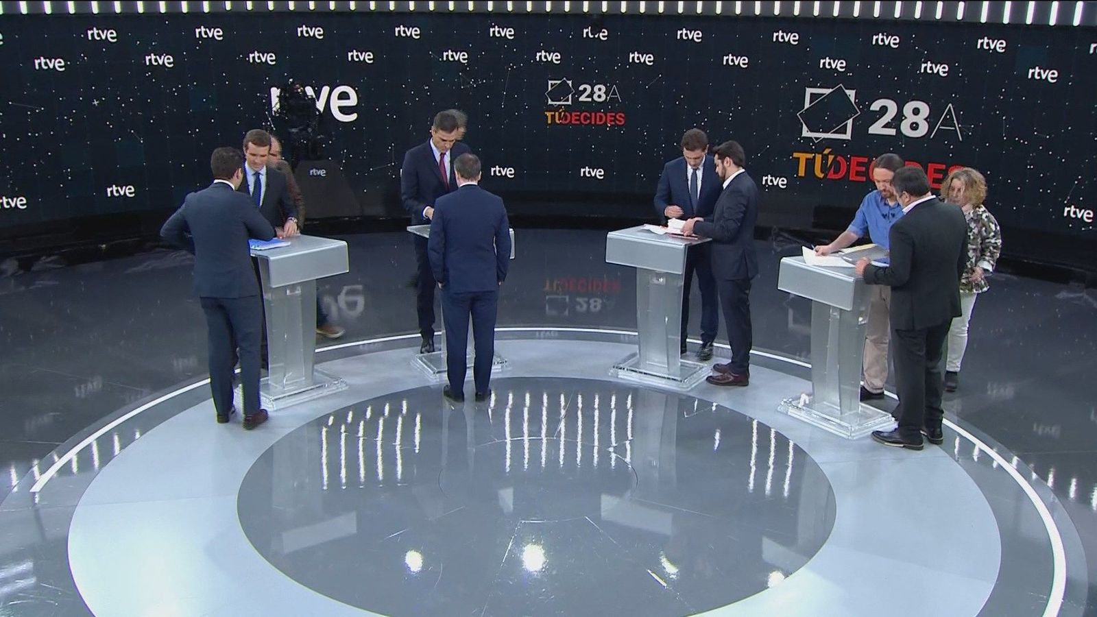 El debate a cuatro, al detalle