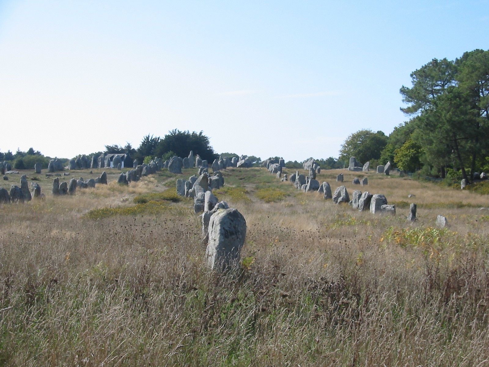 Alineamientos de Carnac, en la Bretaña francesa