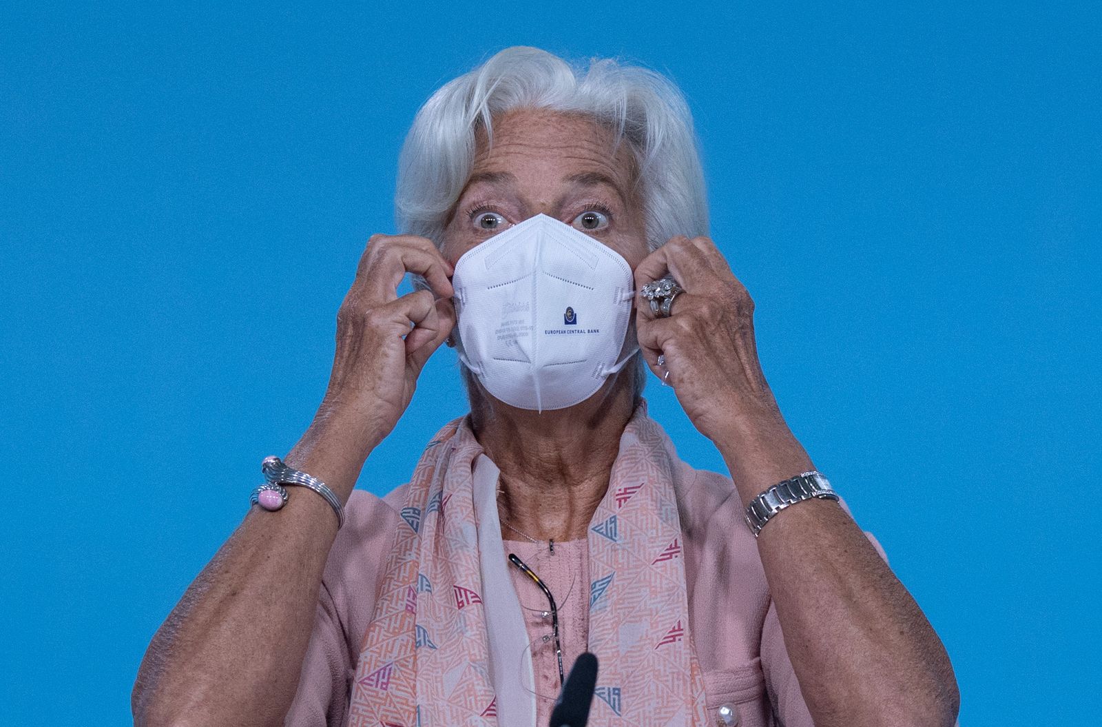 La presidenta del BCE, Christine Lagarde