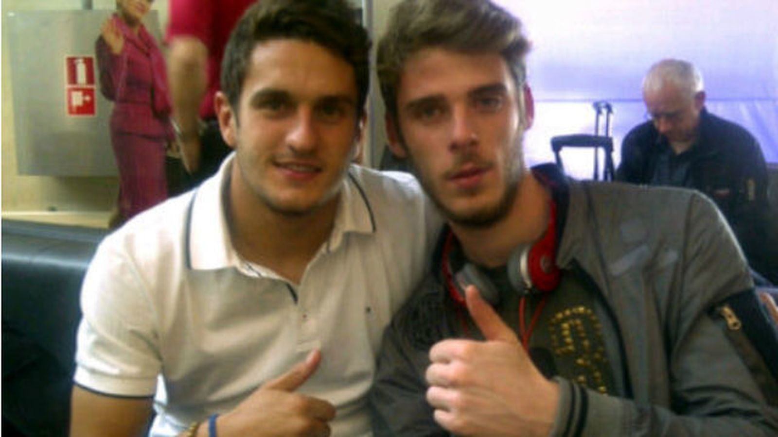 Koke y De Gea