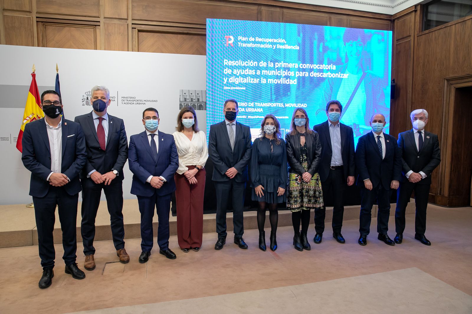 El alcalde de Fuenlabrada en el Ministerio de Transportes, Movilidad y Agenda urbana