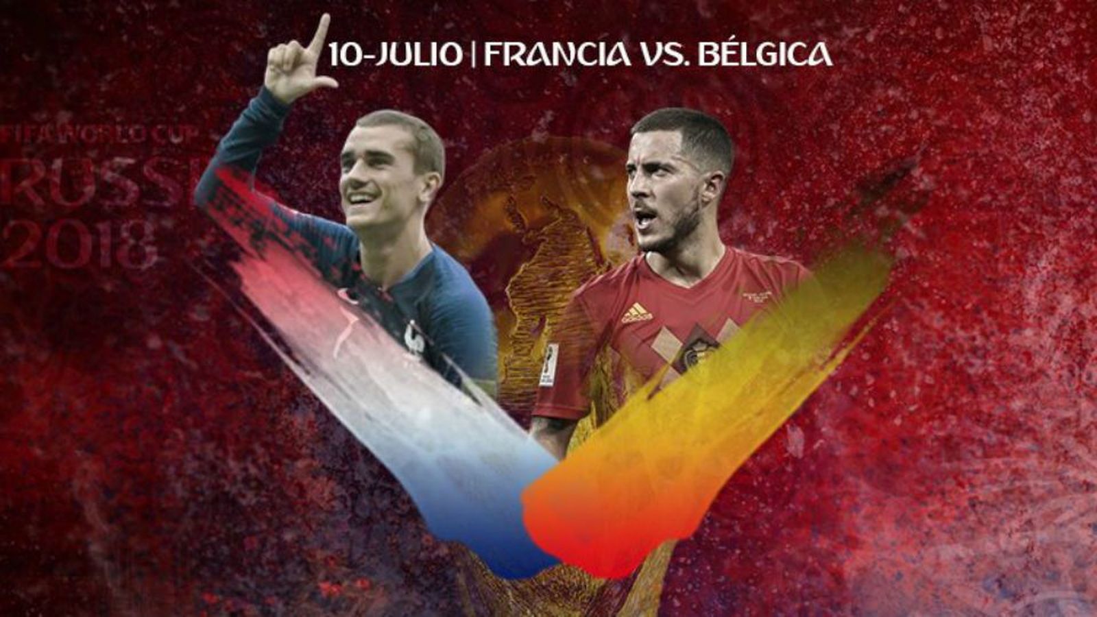 Francia busca su tercera final; Bélgica, la primera