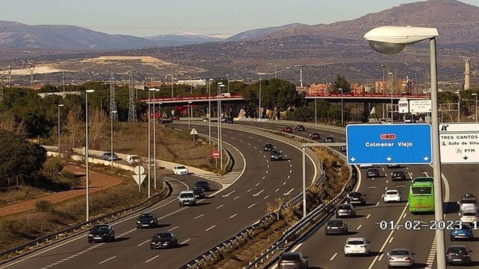 La M-607, un mismo problema de atascos y dos soluciones enfrentadas