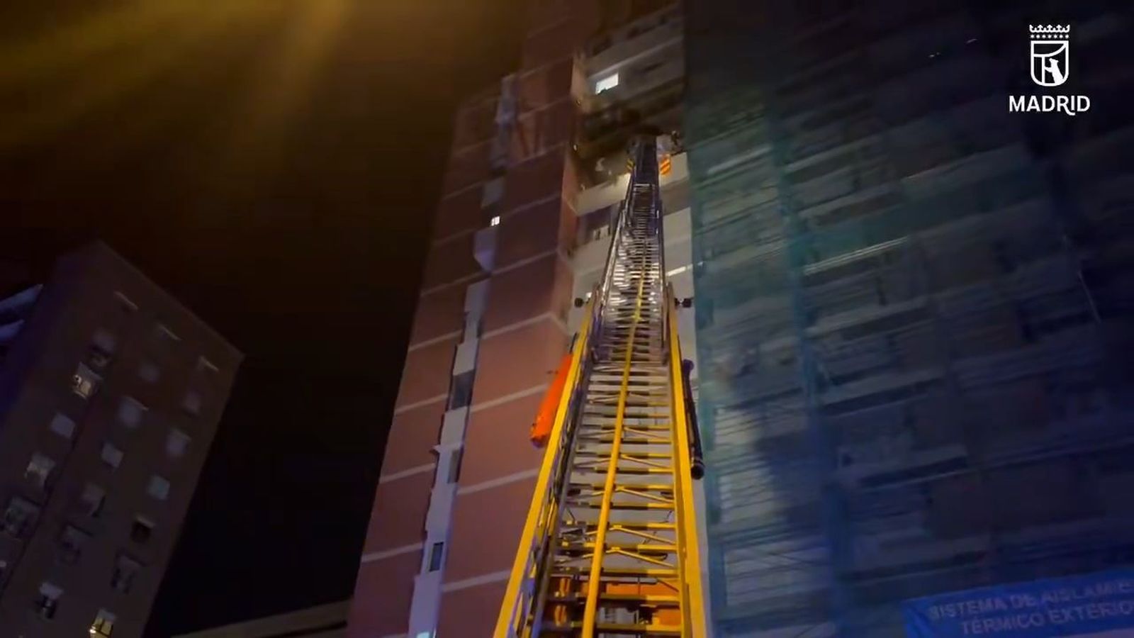 Incendio Ciudad Lineal.