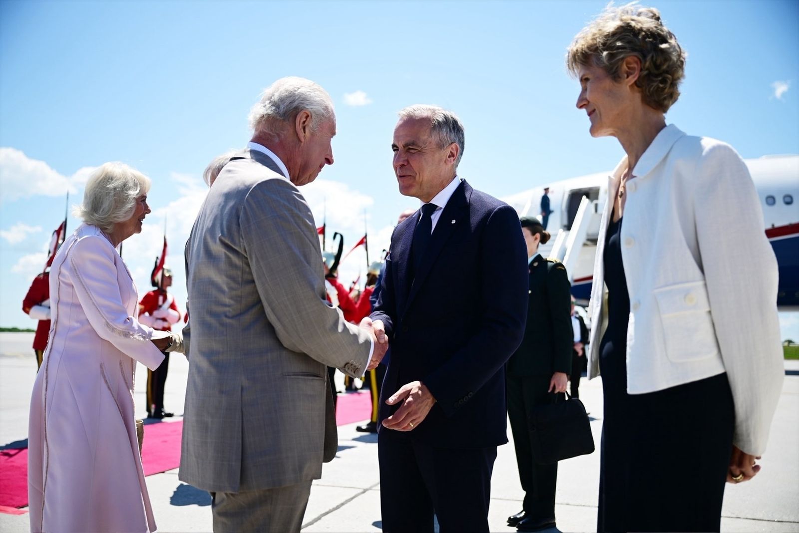 El rey Carlos III y la reina Camila en una visita oficial a Canadá