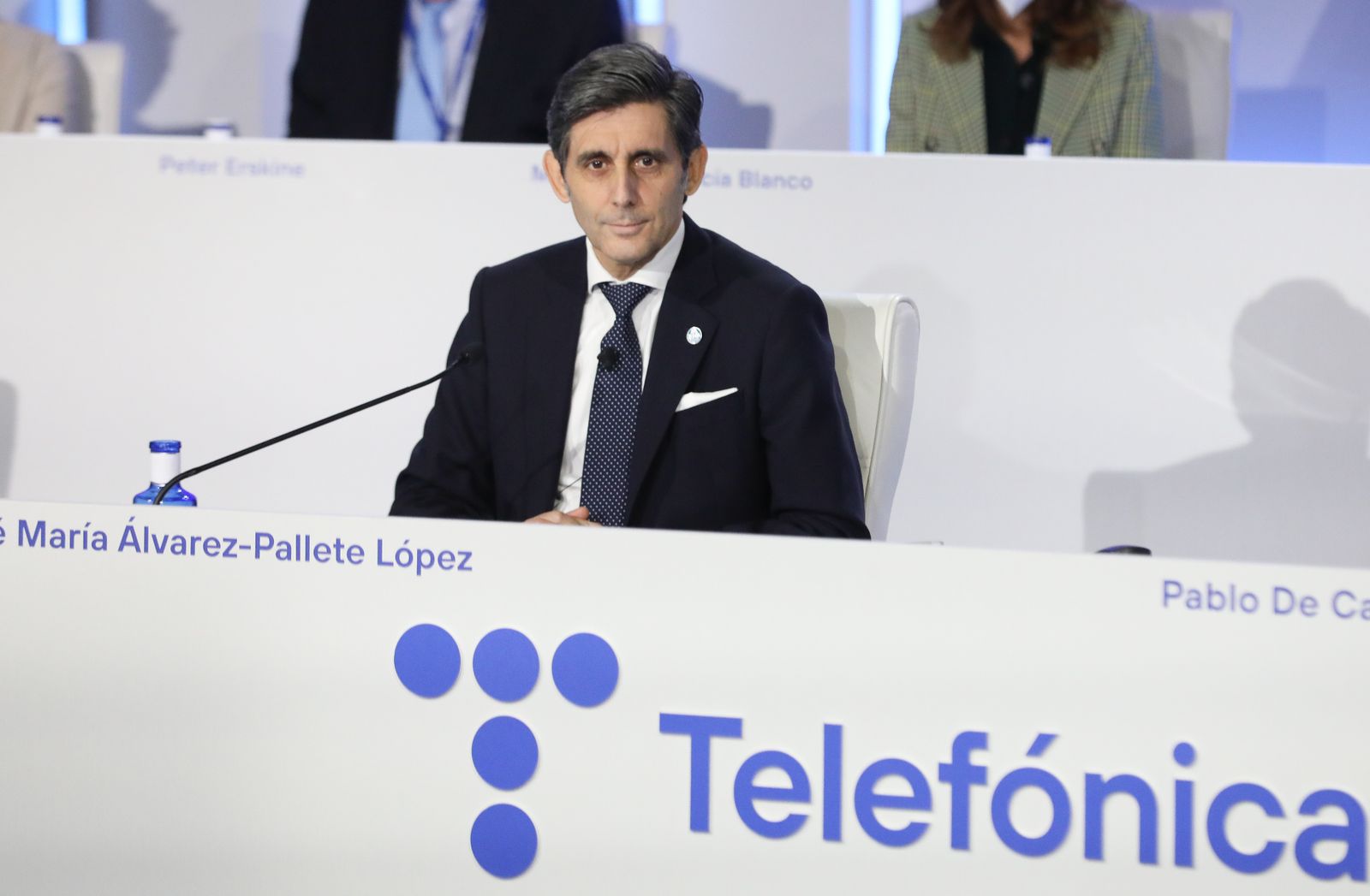 El presidente de Telefónica, José María Álvarez-Pallete