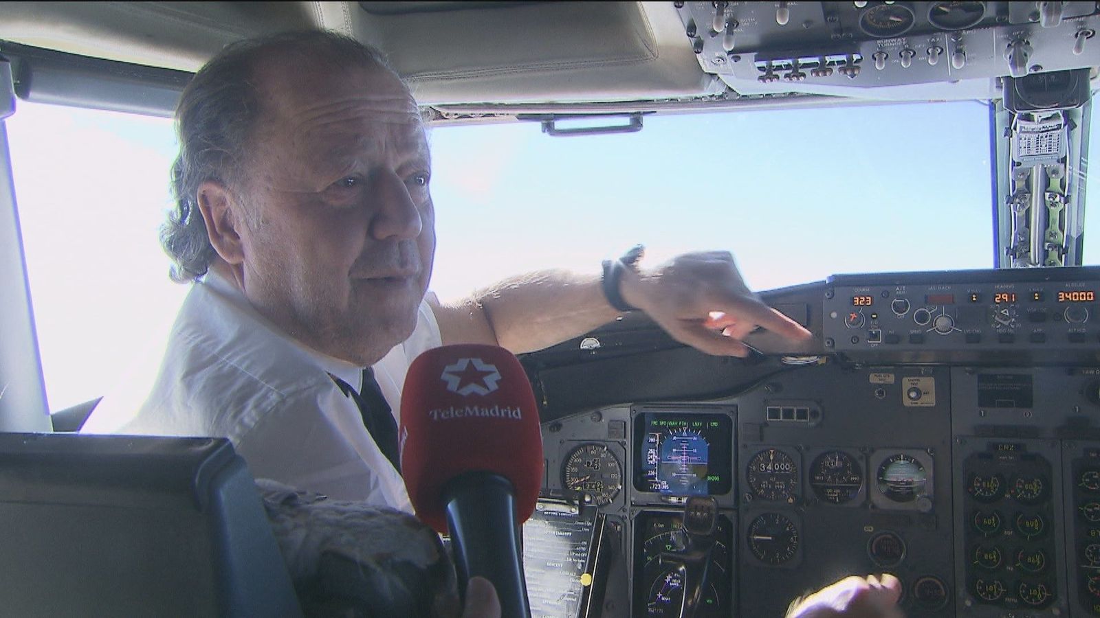 Enrique Piñeyro, récord de vuelo sin escalas