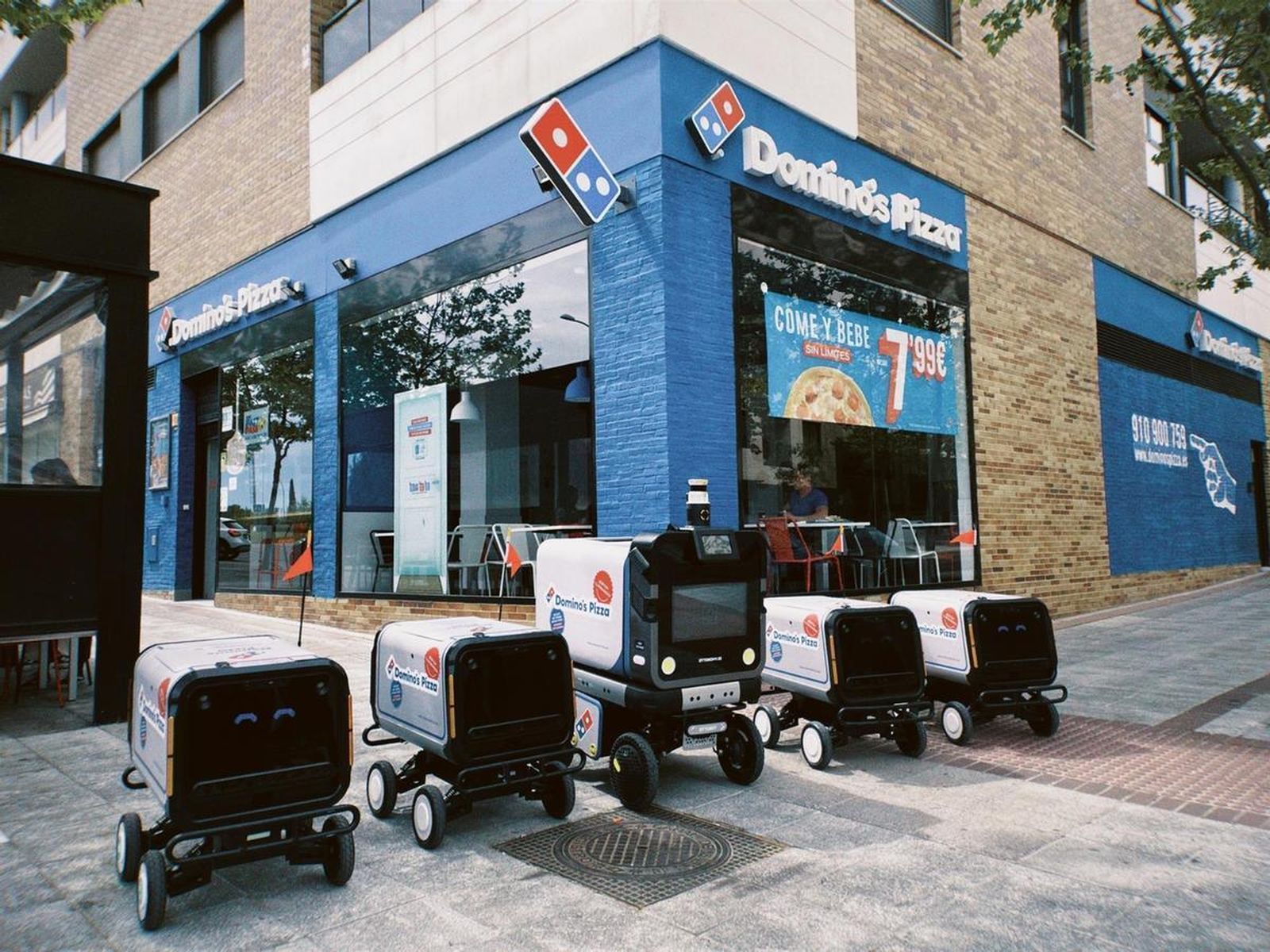 Robots de Domino's Pizza
