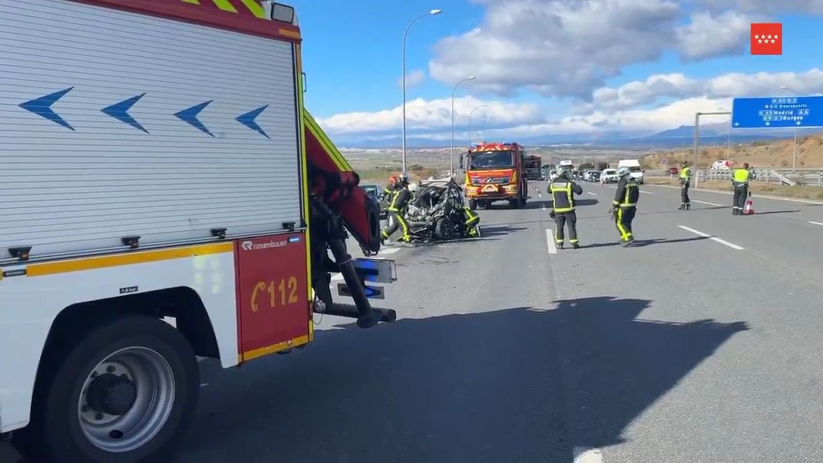 Un muerto en un accidente de tráfico en Paracuellos de Jarama