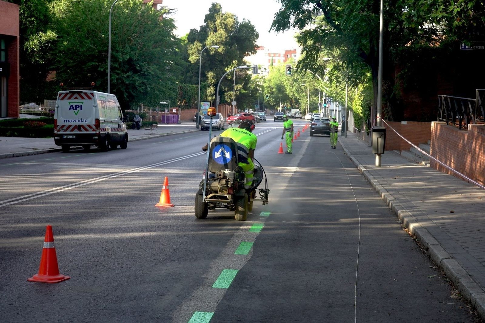 Nuevas plazas verdes en El Viso