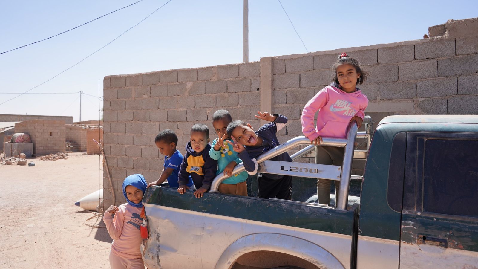Niños saharauis