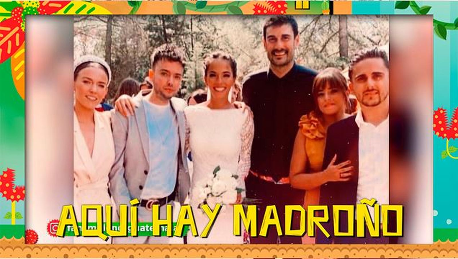 Así ha sido la surrealista boda de Melendi