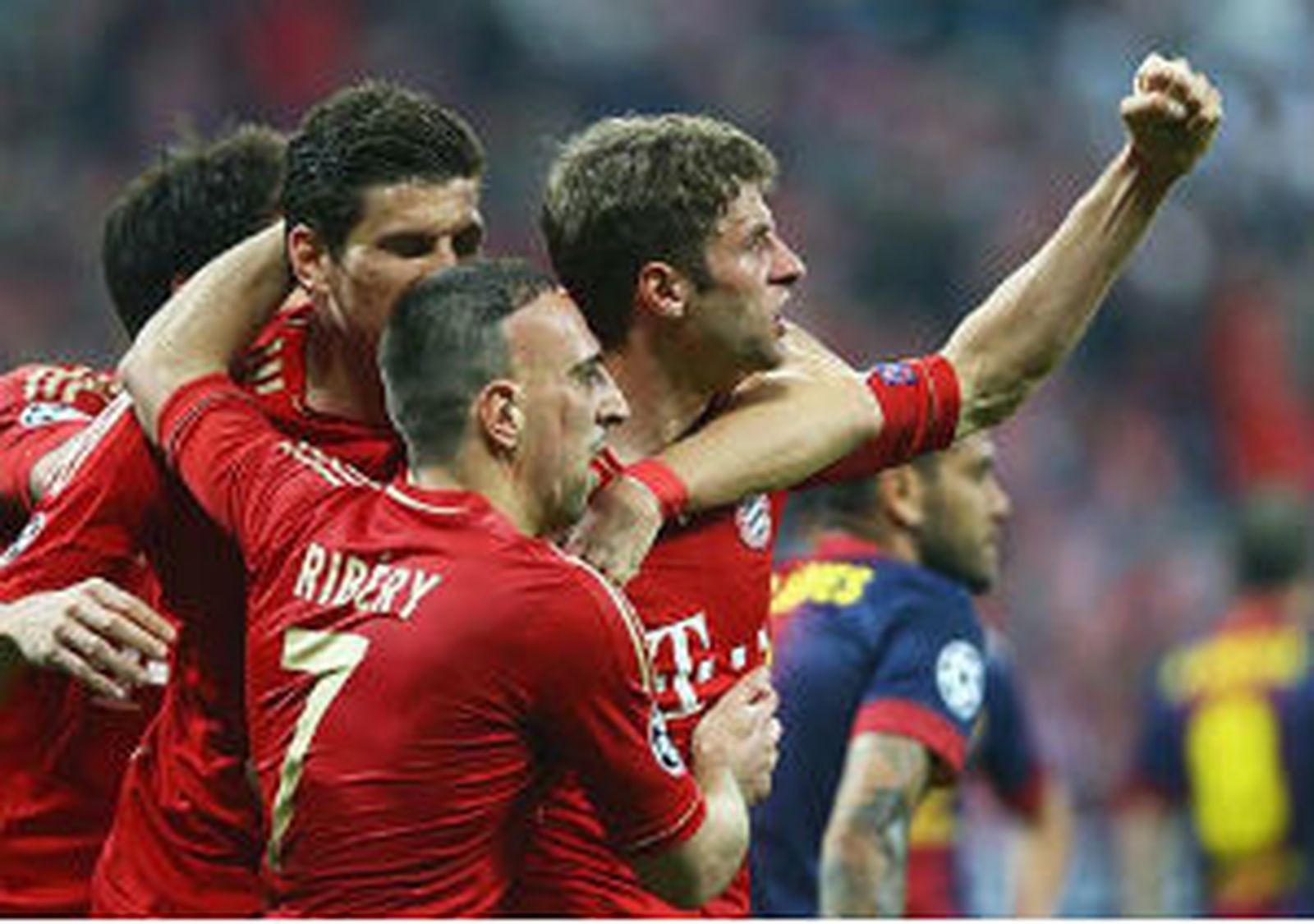 Bayern golea al Barça
