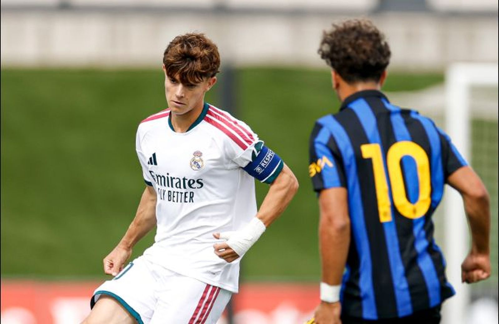 Real Madrid juvenil ante el Inter