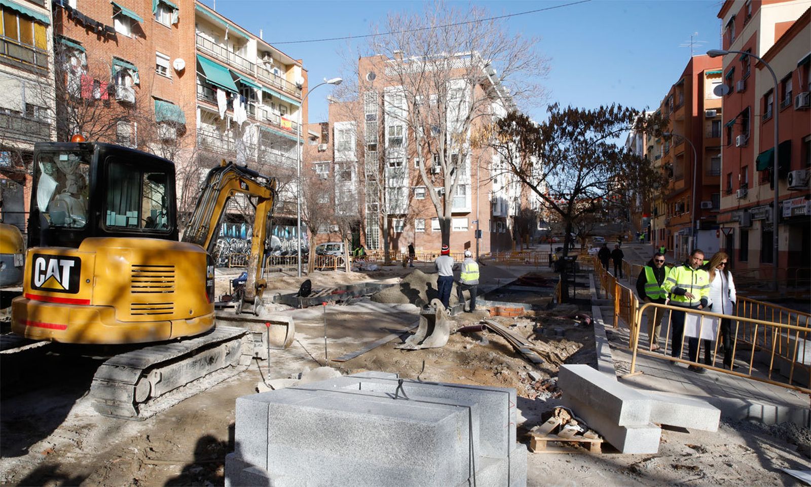 Las obras del nuevo itinerario peatonal entre Usera y Madrid Río acabarán a finales de año