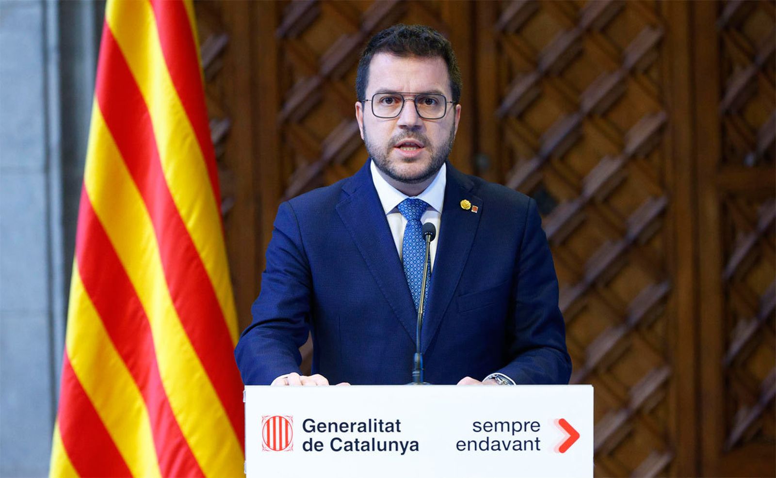 Pere Aragonés ha anunciado que adelanta las elecciones al próximo 12 de Mayo