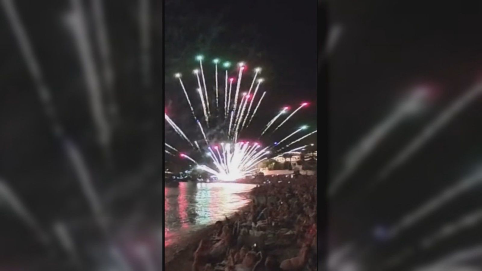 Un fallo pirotécnico causa 27 heridos en una playa de Altea, en Alicante