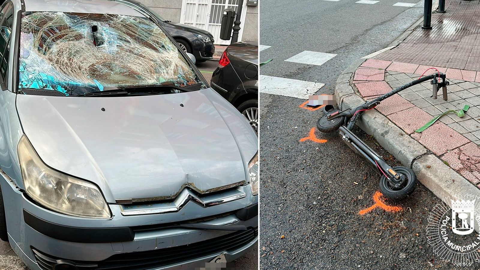 Atropello en la Avenida de Menénedez Pelayo