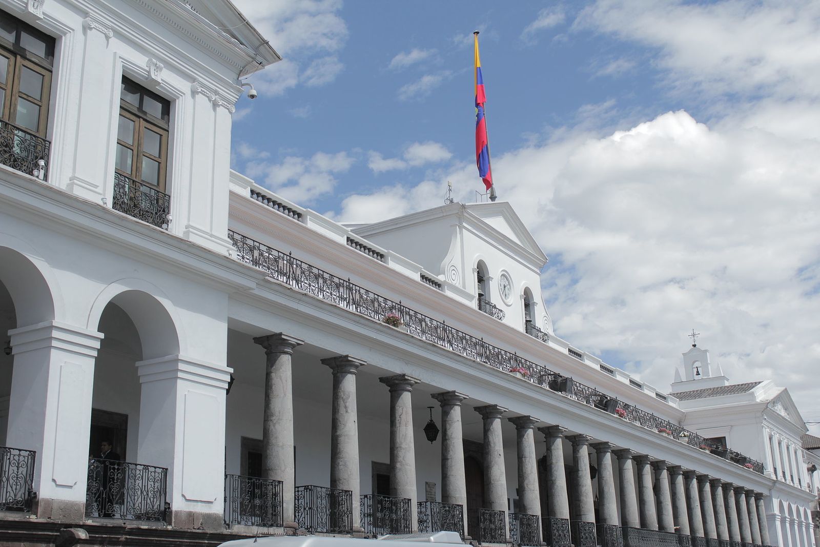 El Palacio de Carondelet es la sede del Gobierno y residencia oficial del presidente de la República del Ecuador, en Quito