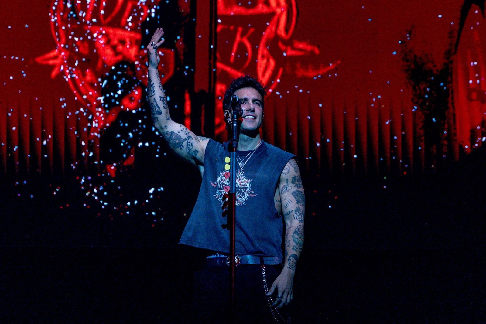 El cantante Álvaro de Luna
