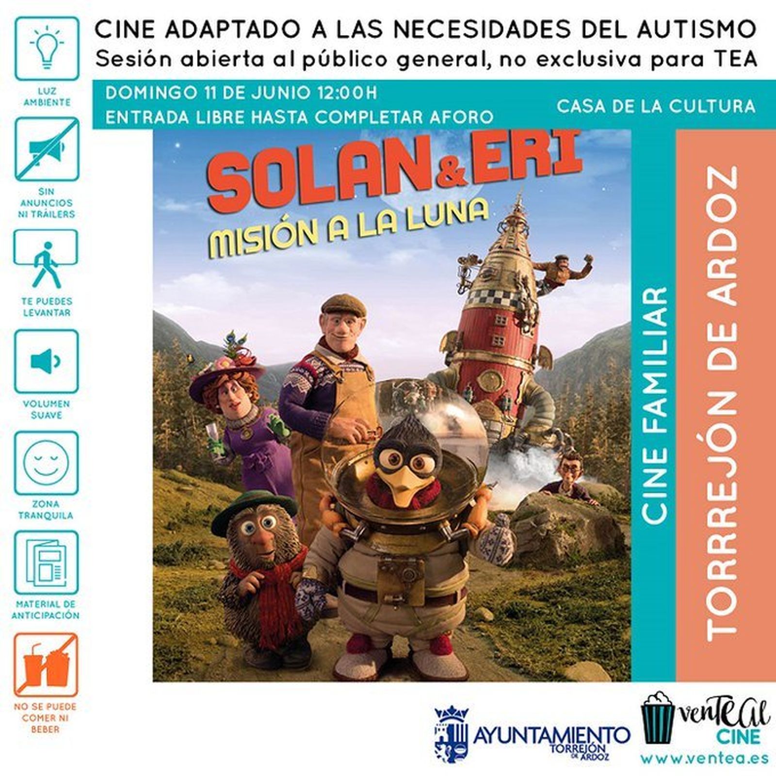 Iniciativa #venTEAlcine en Torrejón de Ardoz