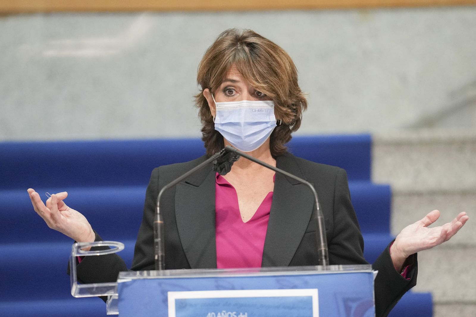 La fiscal General del Estado, Dolores Delgado,