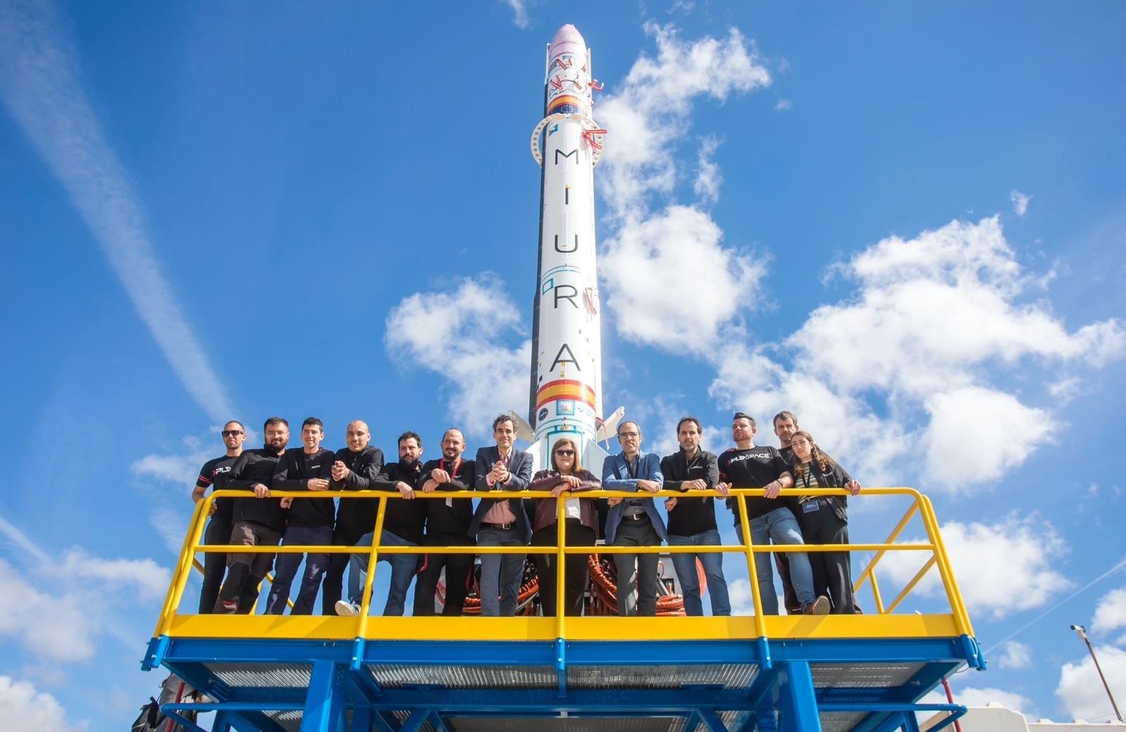 Segundo intento de lanzar el primer cohete español al espacio