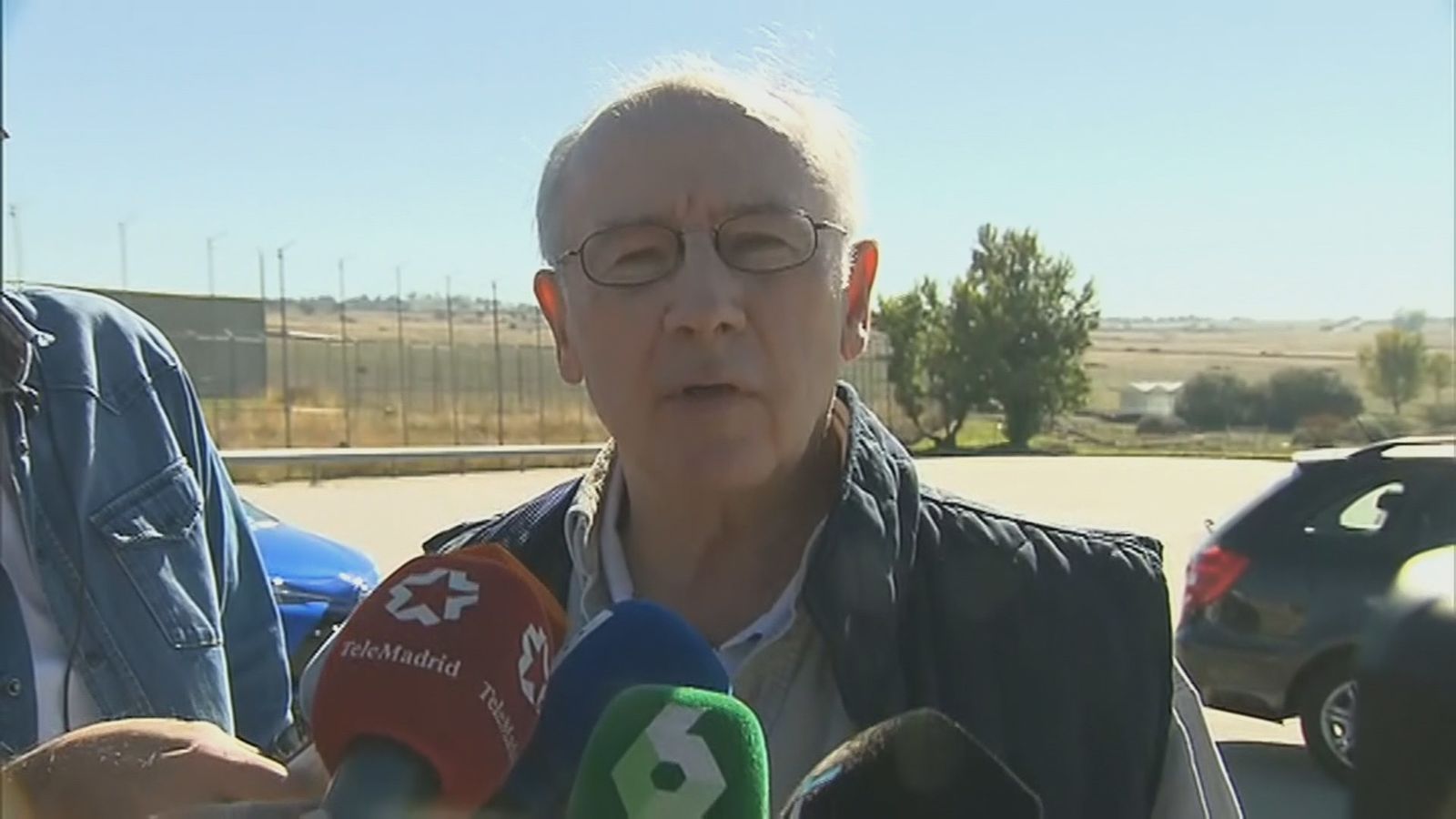 Rodrigo Rato cuando ingresó en el cárcel de Soto del Real