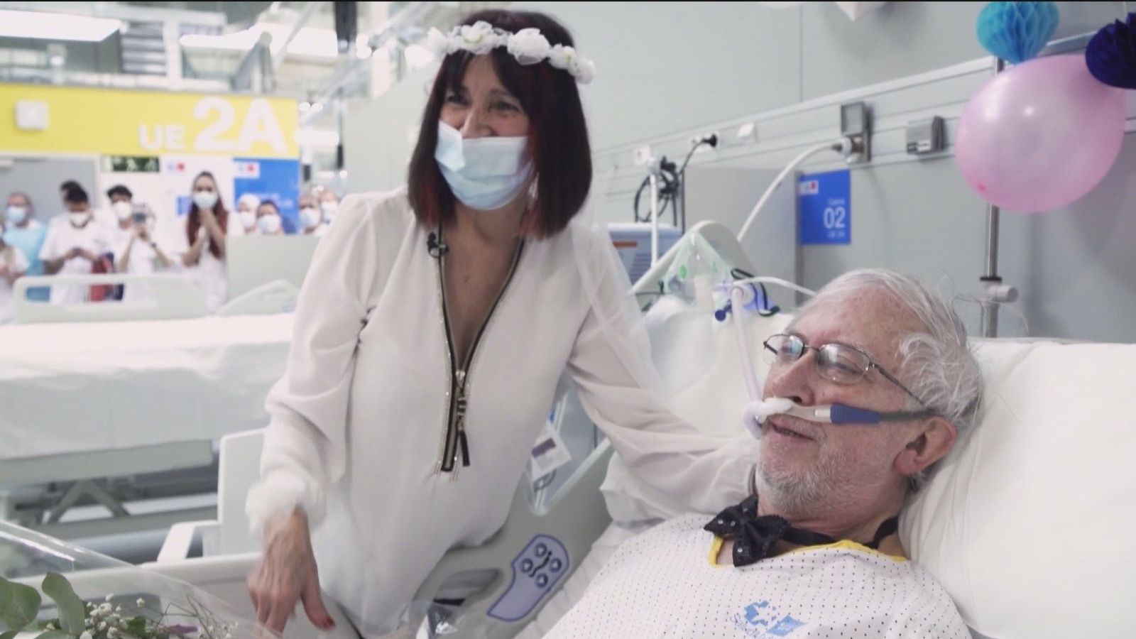 Primera boda en el hospital Zendal de Madrid