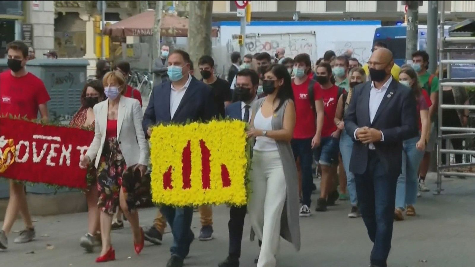 La Diada se celebra este año con la mesa de diálogo como telón de fondo