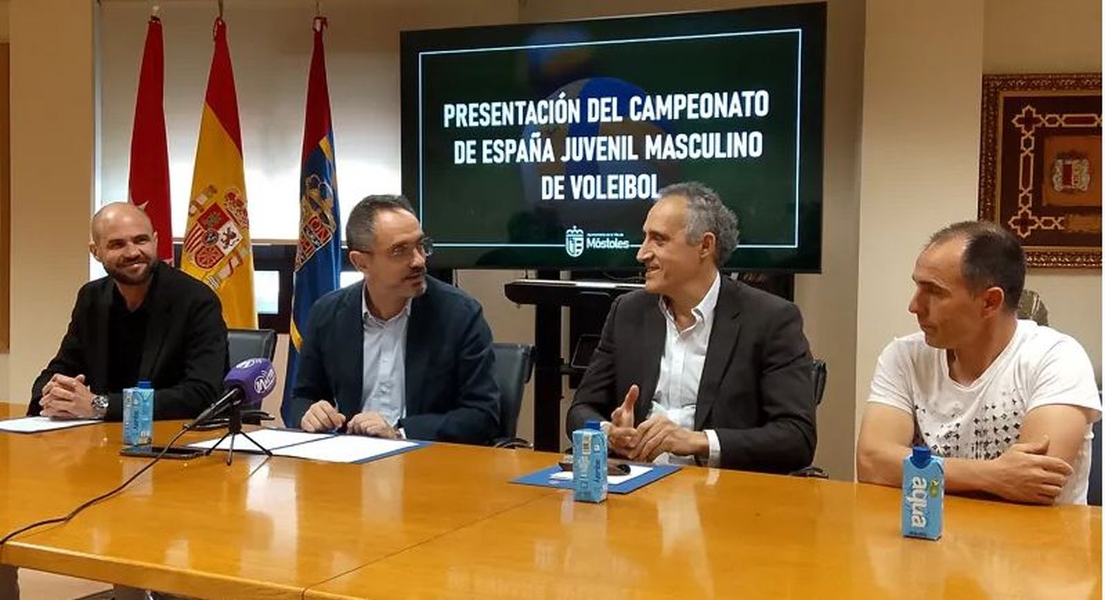 Presentación del Campeonato de España Juvenil de Voleibol
