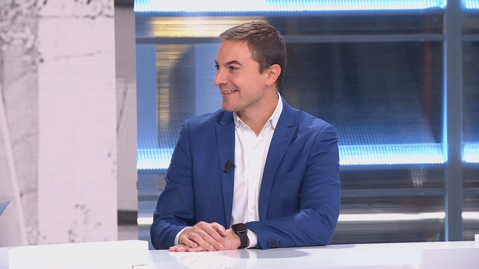 Juan Lobato en Telemadrid