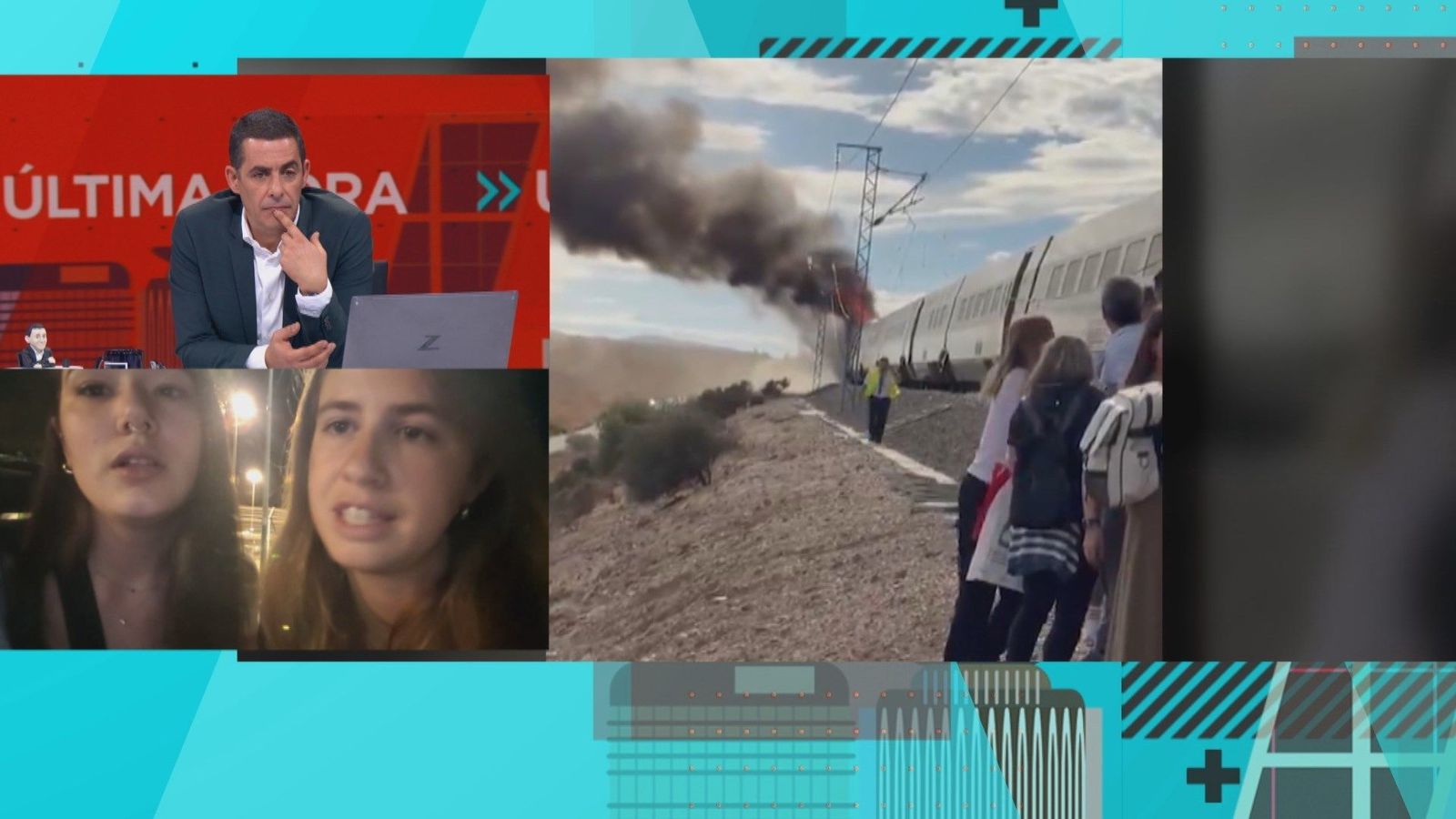 Tres horas atrapadas en un tren tras el incendio en un AVE: “No nos decían si habría autobuses”