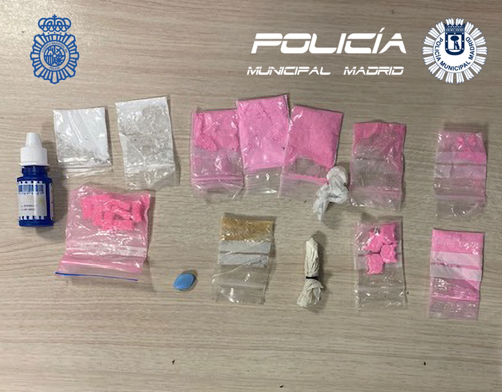 Drogas encontradas