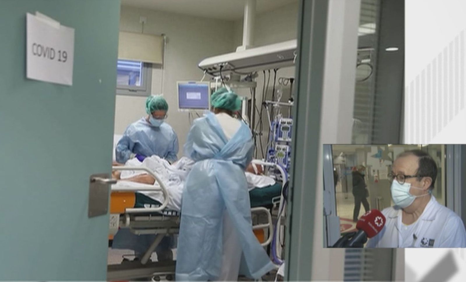 El Hospital de la Princesa está saturado y los médicos recomiendan el confinamiento