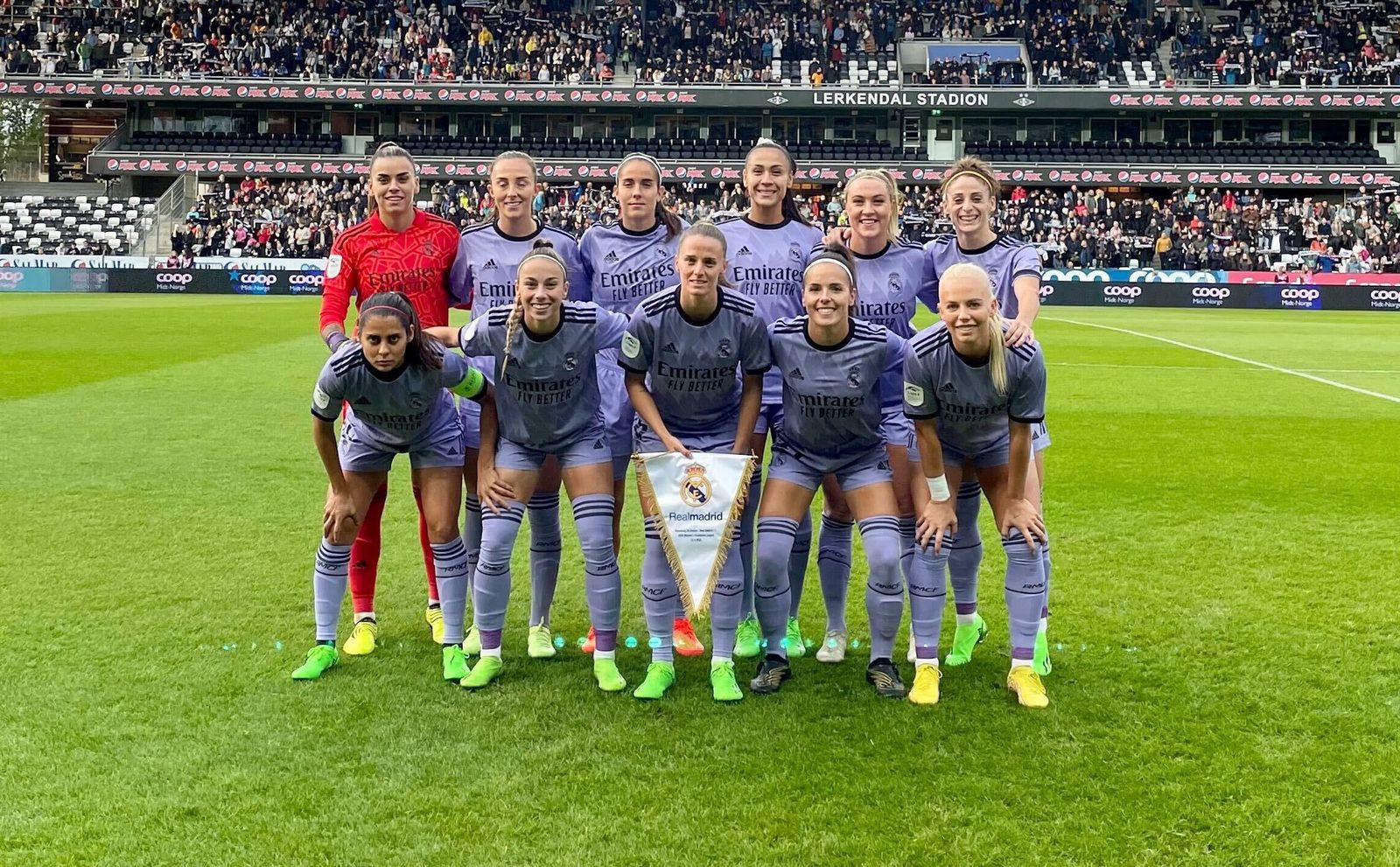 Victoria del Real Madrid femenino