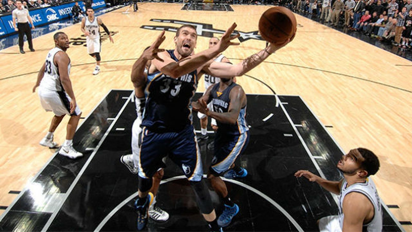 Marc Gasol ante los Spurs