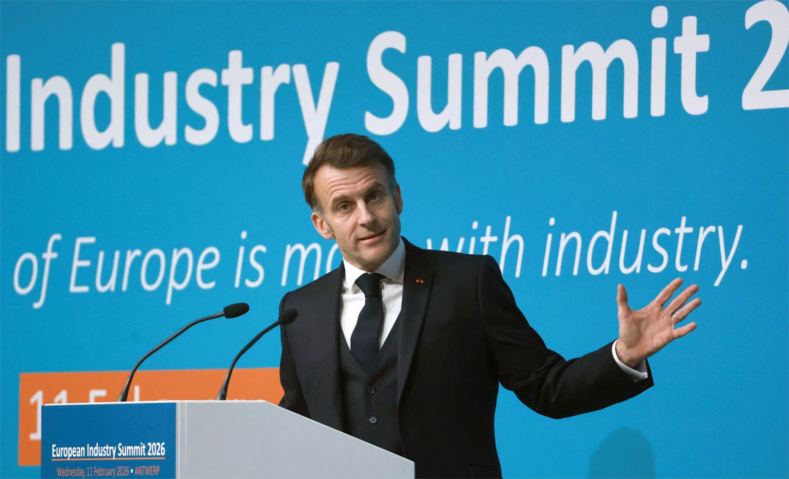Macron defiende el 'Made in Europe' y la deuda común para acelerar la independencia estratégica de la UE
