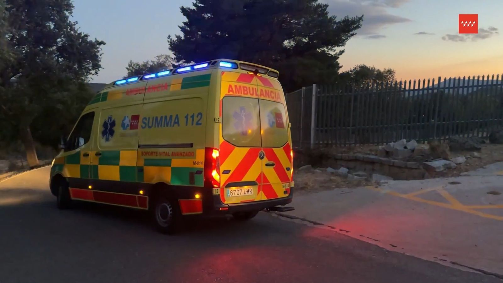 En estado muy grave un ciclista de 14 años tras sufrir un accidente en una pista forestal de Cercedilla