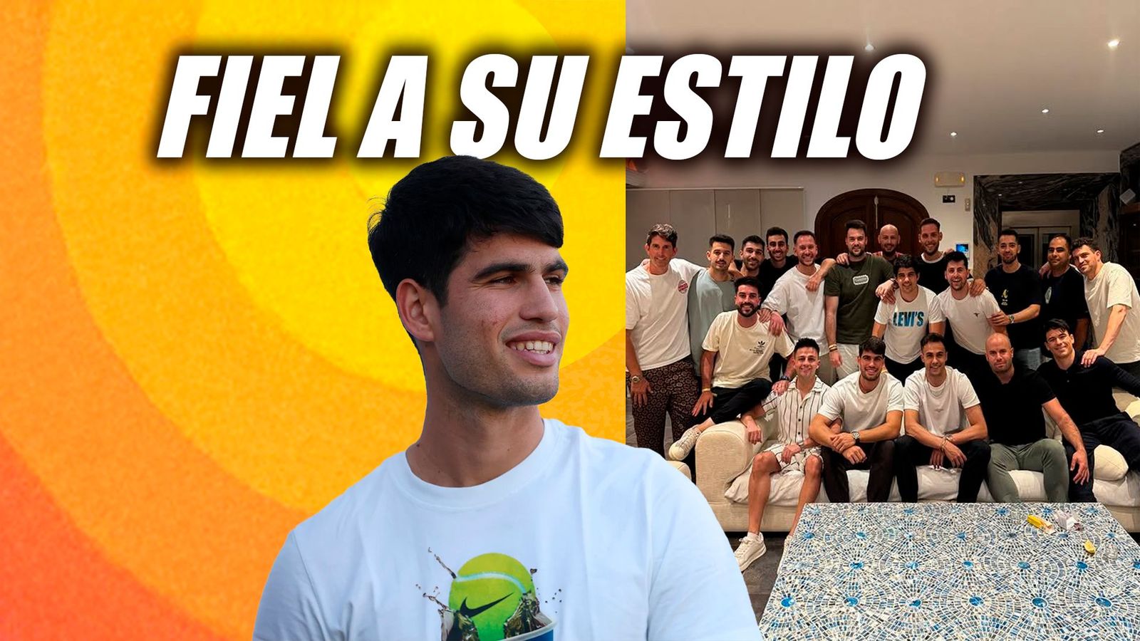 Alcaraz: "Ibiza ha sido más tranquilo, salí el primer día, los otros no que estoy ya mayor"