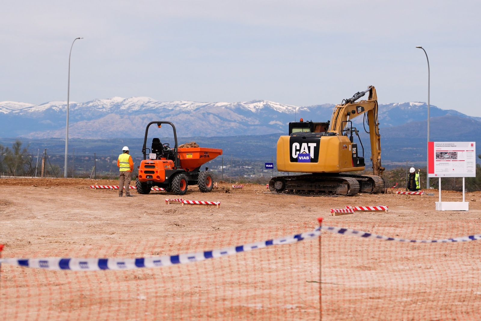 Primeros movimientos para la construcción del Parque de Bomberos de la Comunidad en Cobeña